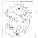 Kenmore 6477207422 burner section diagram