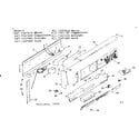 Kenmore 9117247460 backguard section diagram