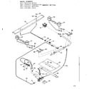 Kenmore 6477247421 burner section diagram