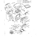 Kenmore 6477247421 body section diagram