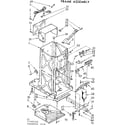 Kenmore 6657466100 frame assembly diagram