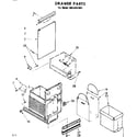 Kenmore 6658401002 drawer parts diagram