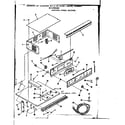 Kenmore 9114258490 control panel section diagram