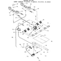 Kenmore 9117207611 burner section diagram