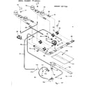 Kenmore 9116037812 burner section diagram