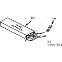 Kenmore 9116067811 wire harnesses and components diagram