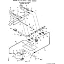 Kenmore 9117107812 burner section diagram