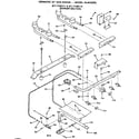Kenmore 9117108113 burner section diagram