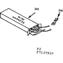 Kenmore 9117237910 wire harnesses and components diagram