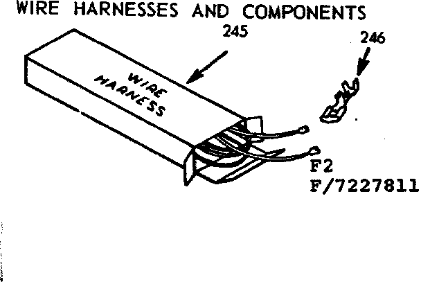 Kenmore 9117227811 burner section diagram