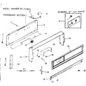 Kenmore 9117278010 backguard section diagram