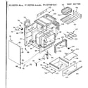 Kenmore 9119227560 body section diagram