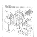 Kenmore 9119277411 body section diagram