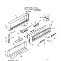 Kenmore 9119307812 backguard section diagram