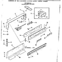 Kenmore 9119348210 backguard section diagram