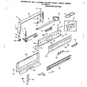 Kenmore 9119368114 backguard section diagram