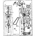 Kenmore 11074590100 gearcase/transmission diagram