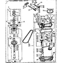 Kenmore 11073774110 gearcase/transmission diagram