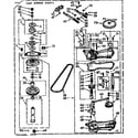 Kenmore 11073785200 gearcase/transmission diagram