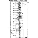 Kenmore 11084416700 brake and clutch diagram