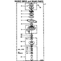 Kenmore 11084090830 brake and clutch diagram