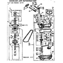 Kenmore 11074650110 gearcase/transmission diagram