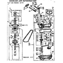 Kenmore 11074570100 gearcase/transmission diagram