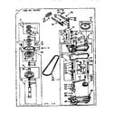 Kenmore 11072480200 gearcase/transmission diagram