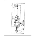 Kenmore 11081361420 brake and drive tube parts diagram