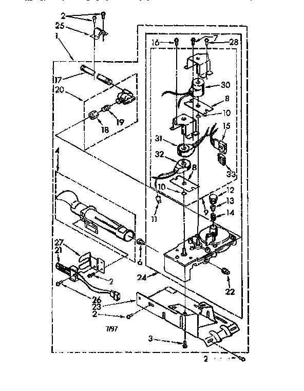 Kenmore 11077433100 burner assembly diagram