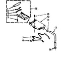 Kenmore 1106804113 filter assembly diagram