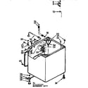 Kenmore 11071422100 cabinet parts diagram