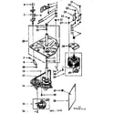 Kenmore 11071423110 drive parts diagram
