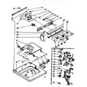 Kenmore 11071423110 top and console assembly diagram