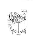 Kenmore 11071423110 cabinet parts diagram