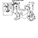 Kenmore 11071990610 water system parts diagram