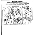 Sears 1107207103W1C burner assembly diagram