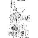 Kenmore 11072404100 drive system diagram