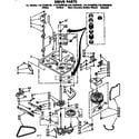 Kenmore 11072409830 drive parts diagram