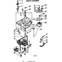 Kenmore 11072421110 drive system diagram