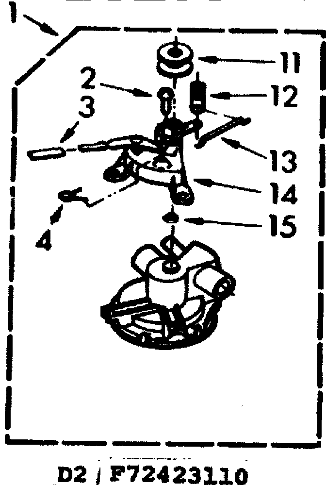 Kenmore 11072423610 pump parts diagram