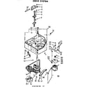 Kenmore 11072430100 drive system diagram