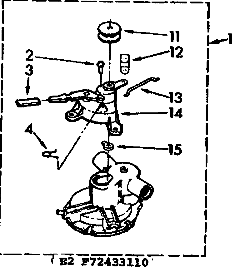 Kenmore 11072433610 pump parts diagram