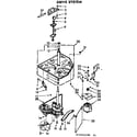 Kenmore 11073445100 drive system diagram