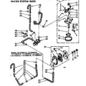 Kenmore 11072460210 water system suds diagram
