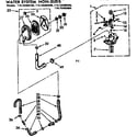 Kenmore 11072480200 water system non-suds diagram