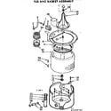 Kenmore 11073562600 tub and basket asm diagram
