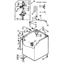 Kenmore 11072610110 cabinet parts diagram