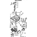Kenmore 11073625100 drive system diagram