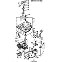 Kenmore 11072670600 drive system diagram